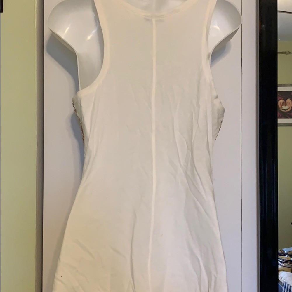 Express Sequined Racerback Tank Top Medium - Picture 4 of 5
